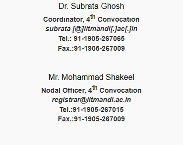 3rd Convocation Awards